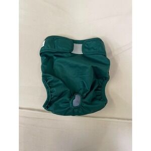 Pet Parents Washable Dog Diaper Green Reusable Large